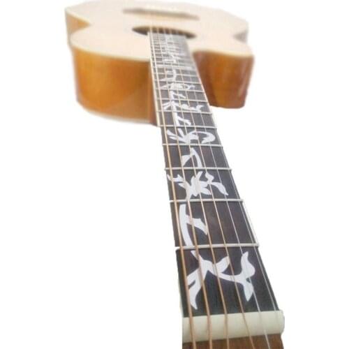 Electric Acoustic Guitar Stickers Inlay Decal Ultra Thin Fretboard Sticker for Guitar Accessories