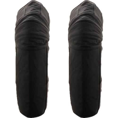 Women Men Motorcycle Riding Knee Brace, Winter Warm Knee Pads, Anti-cold Windproof Long Leg Warmers 1 Pair