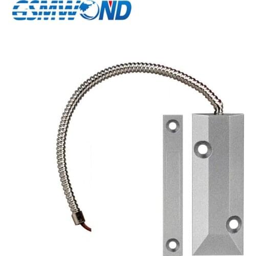 Wired Metal Rolling Door Window Open Detector Magnetic Switch Normal Close Type For Home Burglar Alarm System Sensor Alarm