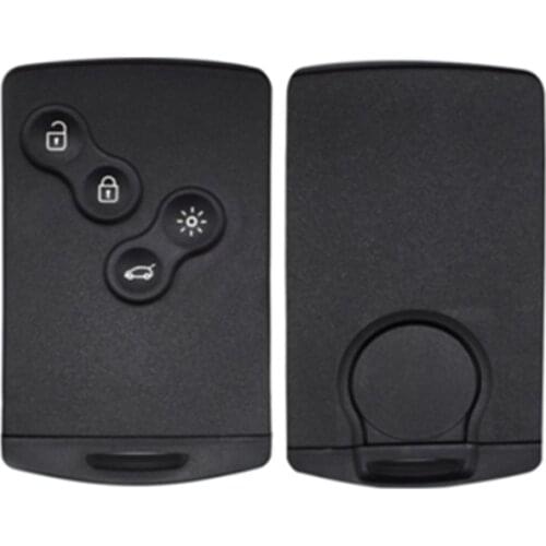 4 Button Remote Keyless Smart Key 434MHz Hitag AES pcf7953 Chip for Renault clio 4 Clio IV After 2013 Key
