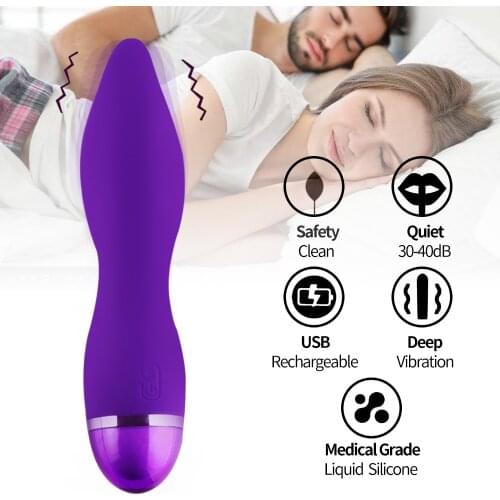 USB Rechargeable Deep Vibration Silicone vibrator Sex Toys for woman G Spot Clitoris Stimulator Adult vagina anal Massage sexo