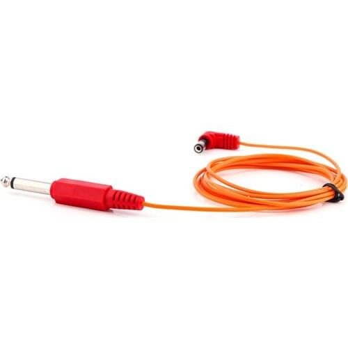 Super Thin Cable Tattoo Right Angled Tattoo RCA Cord Tattoo DC Cord 90 Degree