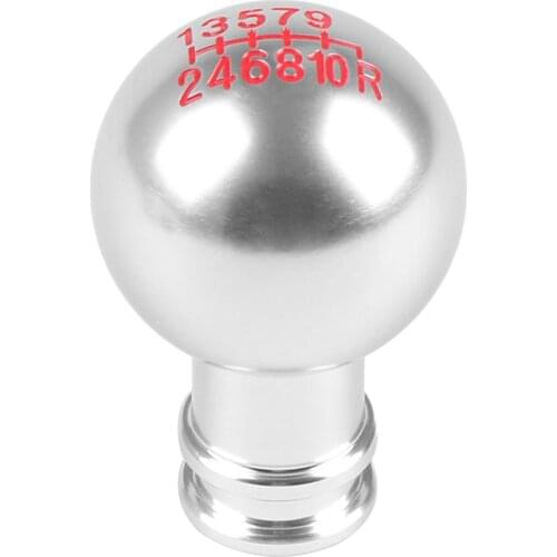 Universal Metal Manual Round Gear Shift Levers Handle Car Refitted Accessory Gear Shift Knob