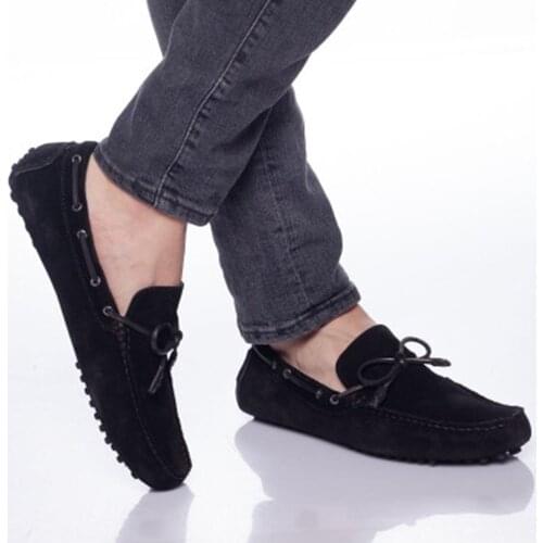 Tezcan Hakiki Deri 10041 Siyah Süet Driver Tipi Yeni Sezon Yazlık Tüm Kıyafetlere Uygun İndirimli Fiyat Ve Hızlı Kargo İle Ulaş