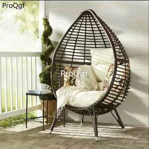 Prodgf 1 Set 160*95*70cm Bird Nest shape Rattan Chair