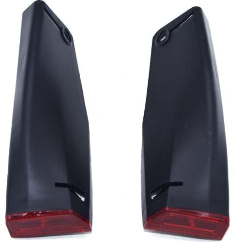 10 inch Electric Scooter Rear Wrap Corner whit Warning Taillight Rear Wrap Side Shell Protective shell is suitable cover