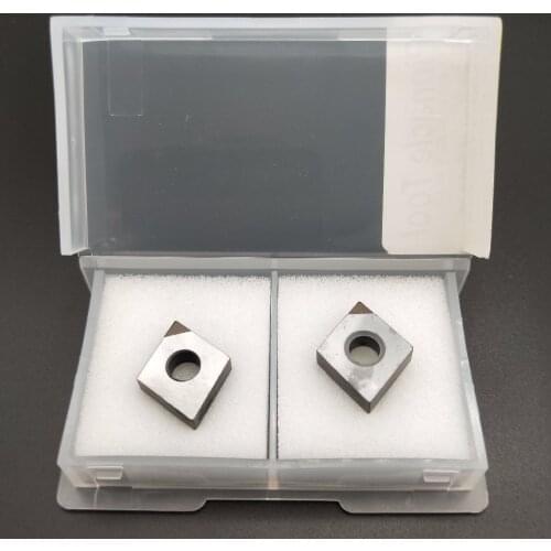 2pcs CNMG120404/08 CBN/PCD blade for cutting high hardness materials tools Inserts blade High cost performance