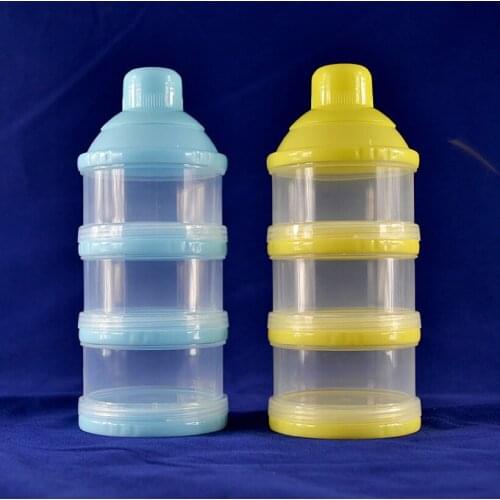 3 Layers Milk Powder Formula Dispenser Travel Baby Infant Feeding Container Formula Milk Storage Baby Food Storage