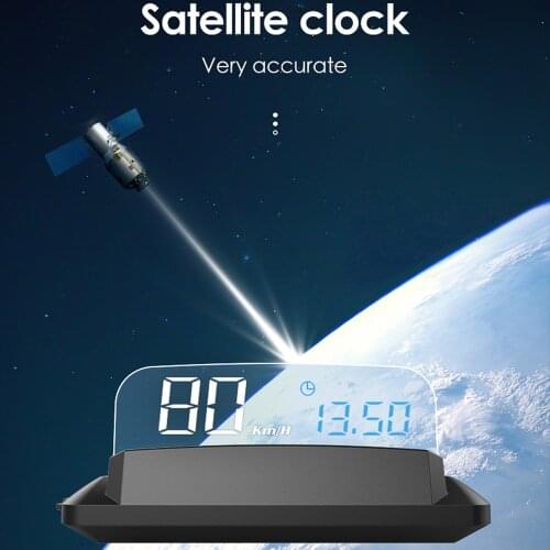 G3 GPS Head-up Display HUD Projector Speedometer Overspeed KMH/KPM Warning Fatigue Car GPS Digital Head-Up Display Car Detector