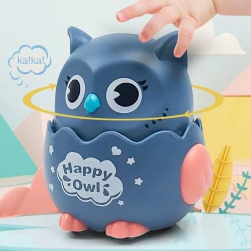 Decompression Childrens Toys Owl Cartoon Push Back Sliding Action Animal Inertial Power No Need To Charge Kindergarten Gift