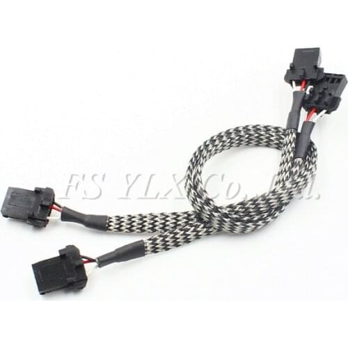 FSYLX 2pc HID Xenon D1S D1R D1C D3S D3R D3C Bulb Wire Harness Power Adaptor Cable Cord connector D1 D3 HID Xenon ballast cable