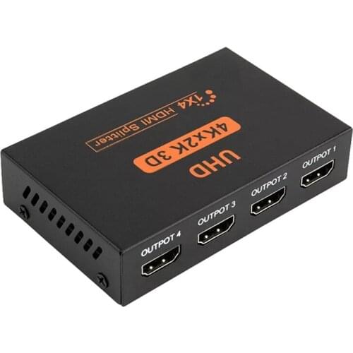 HDMI 1-To-4 Splitter 4Kx2K Hdmi 1 in 4 Out 1 in 4 Out 1 Minute 4 1X4