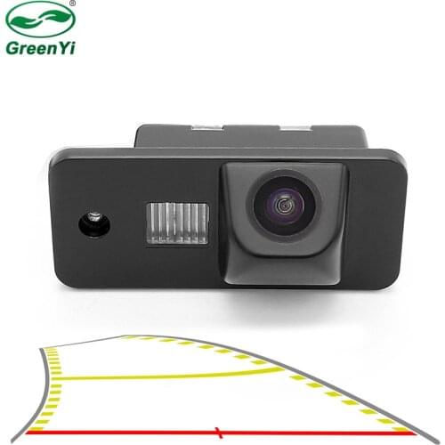 2020 New HD Vehicle Dynamic Trajectory Parking Line Car Reverse Backup Rear View Camera For Audi A3 A4 A6 A8 Q5 Q7 A6L