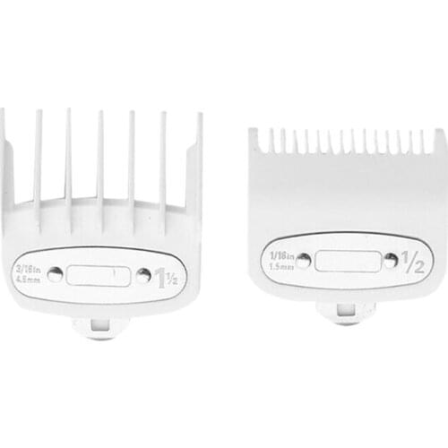 2PCS/Set Hair Clipper Combs Guide Kit Hair Trimmer Guards Attachments 1.5MM/4.5MM for WAHL Hair Clipper