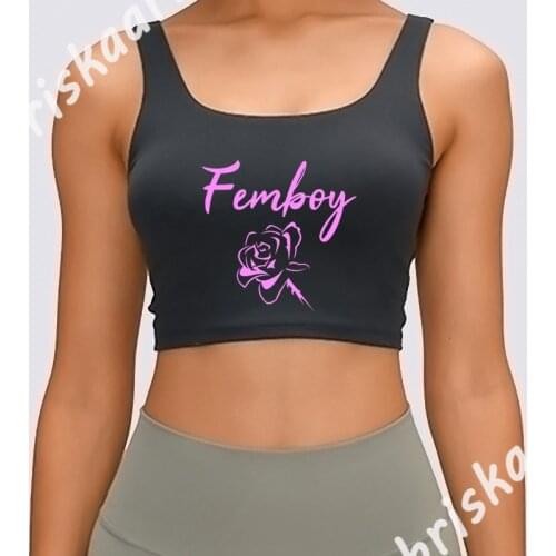 Femboy Tank Top Tops Original Fit Euro Size S-2xl Spring Autumn Women Personalized Cool Vest