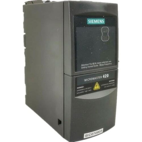 New In Box Siemens Micromaster 420 Series Inverter 6SE6420-2UD13-7AA1 0.37KW 380V
