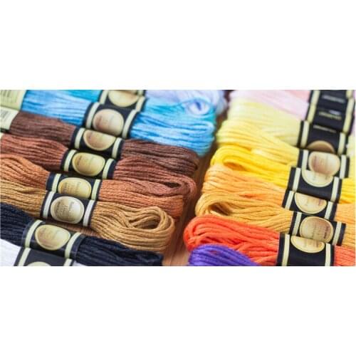 CXC Threads Two labels rose to me 10 pieces cross stitch threads cross stitch embroidery thread / Custom threads colors 06