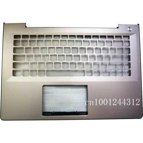 New Original Laptop Parts for Lenovo S41 S41-70 S41-75 U41-70 300S-14 500S-14 Palmrest US Layout Keyboard Frame Silver