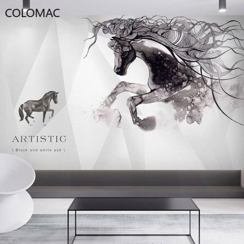 Colomac Custom Nordic Simple Creative Orange Hermes Wallpaper Office Reception Counter Bedroom Background Mural Drop Shopping