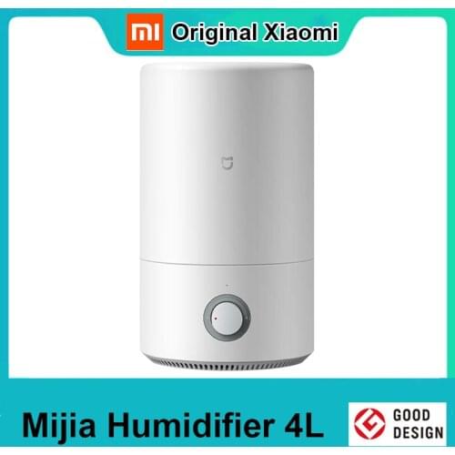 Original Xiaomi Mijia Humidifier 4L Air Purifier Aromatherapy Humificador Diffuser Essential Oil Mist Maker for Office Home