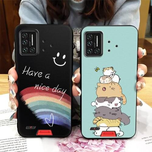 Anti-dust Anti-knock Phone Case For UMIDIGI Bison GT Cartoon Fashion Design Cover New Shockproof TPU