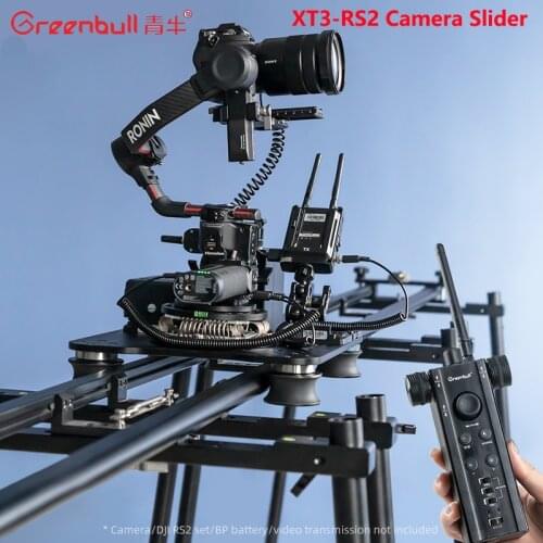 GreenBull XT3 RS2 Camera Slider Track Dolly Photographic Equipment China Supplier For DSLR Motorized