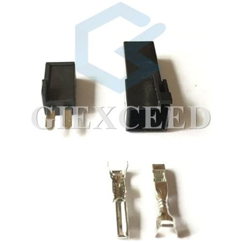 2 Sets 2 Pin HSR7021-2.3-11 HSR7021-2.3-21 Female Male Rectifier Diode Socket Auto Connector Car Automotive Plug