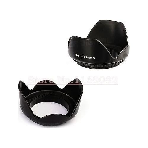 2pcs 52mm Flower Lens Hood for 52mm lens filter