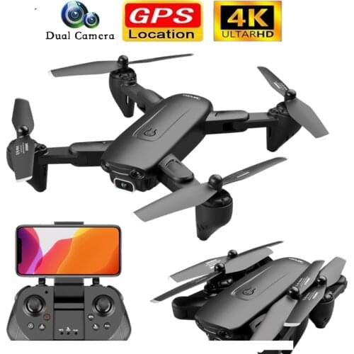 2020 New F6 Drone 4K HD Camera GPS FPV Drones with Follow Me 5G WiFi Optical Flow Foldable RC Quadcopter Professional Dron toy