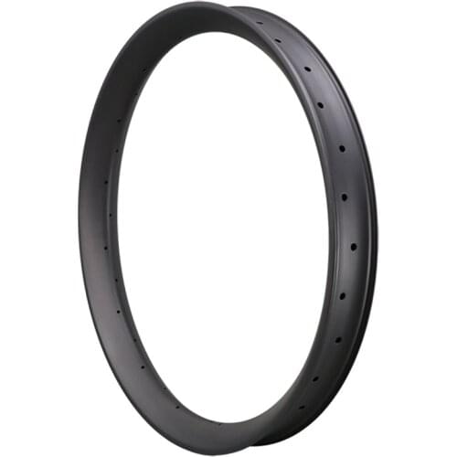 26er Fat Bicycle Carbon Rim Fat Bike Snow Wheel Rims 65mm Clincher Tubeless And hookless 1pcs