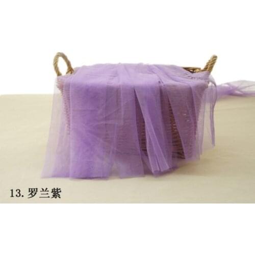 3 yards Soft Tulle Lace Fabric For Doll Dress Baby Prom Fower Girl Dress Wedding Gown Making 30+ colors