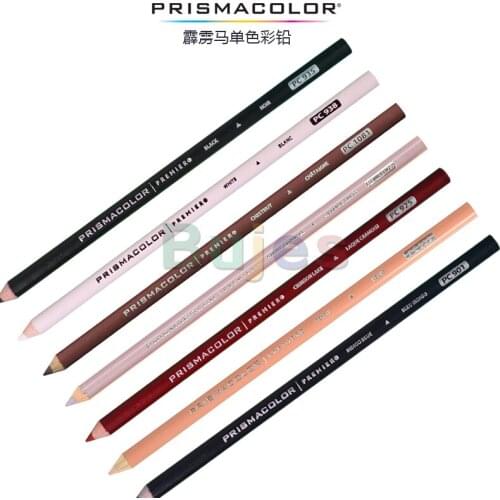 4pc/lot Prismacolor Art Professional Oily Colored Pencils Single Color, Soft Core Colored Pencil,drawing,colorful,Strong