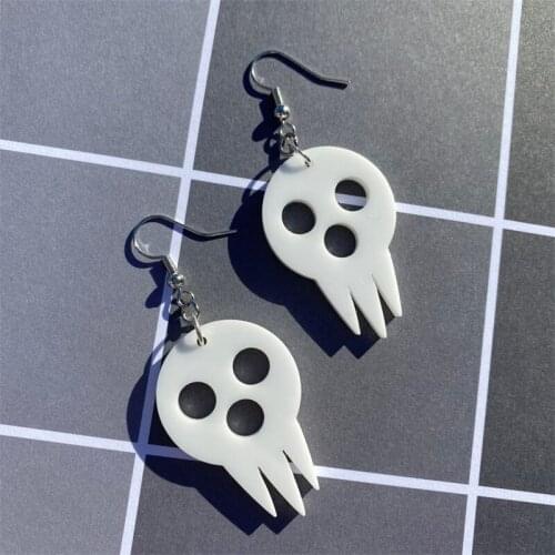 Lord Death Acrylic Earrings