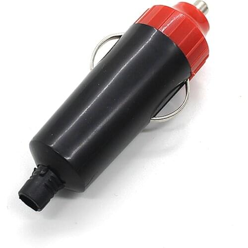 12V Car Vehicle Power Source Male Cigarette Lighter Accessory Plug Adaptor Conector de encendedor de cigarrillos
