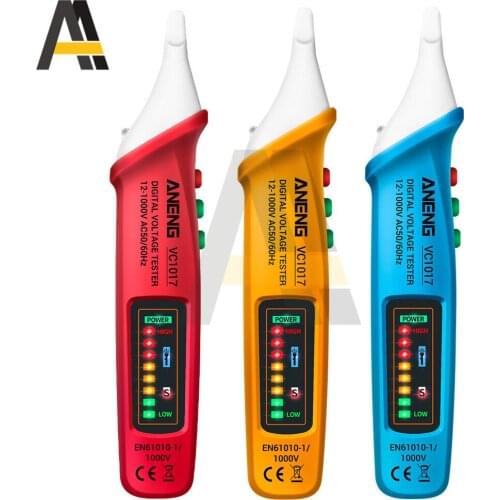 VC1017 Electric Sensor Tester Pen Digital Intelligent AC Voltage Meter Smart Electric Pen Voltmeter Detector For Electric Tool