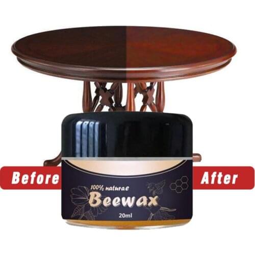20g Wood Seasoning Beewax Complete Solution Furniture Beeswax Care Polishing Waterproof And Wearable Wood