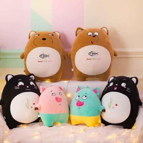 2019 Pig Year China Mascot Pig Plush Pig Soft Toys Stuffed animal New Year Party Decoration Gift For Children Girl peluche