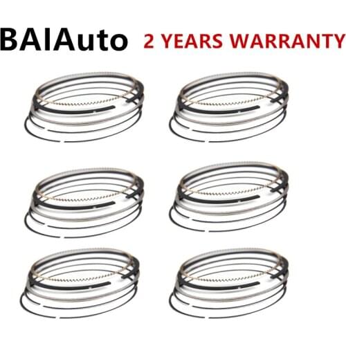 03H198151B 03H198151D 03H198151 Engine Piston Rings Set Kit For VW Atlas CC Passat Touareg Skoda Superb Audi Q7