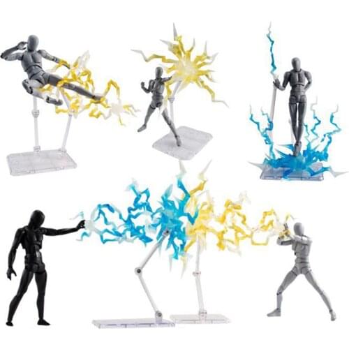 Lightning Special Effects Part for EFFECT IMPACT 1/6 Figure - Transparent