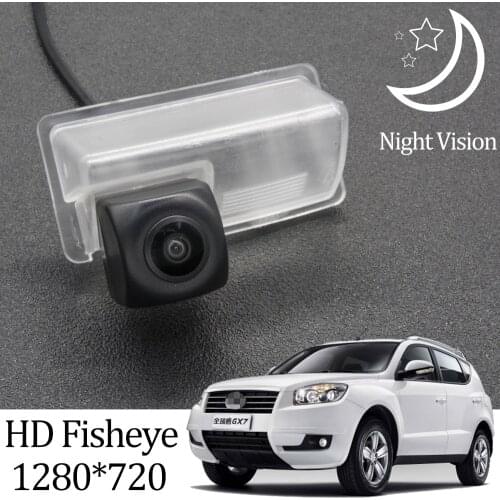 Owtosin HD 1280*720 Fisheye Rear View Camera For Geely GX7/GLEagle GX7/Emgrand X7 2012 2013 2014 2015 Car Parking Accessories