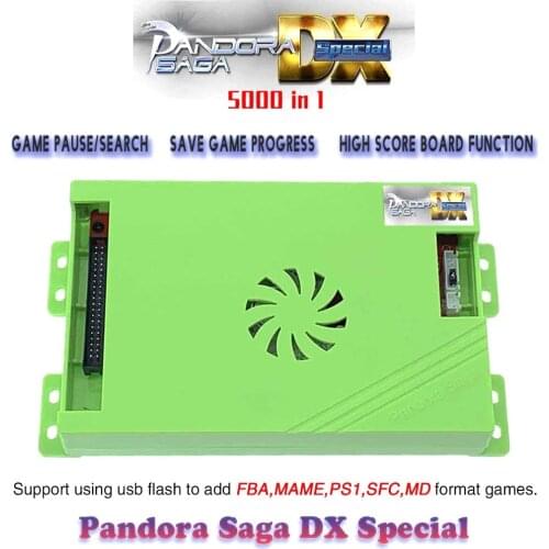 4200 in 1 Pandora Saga 14 Family Version Board 40p Arcade Pandora Box PCB Save Function 3D and 4 Plers Games Kit FBA MAME PS1 DX