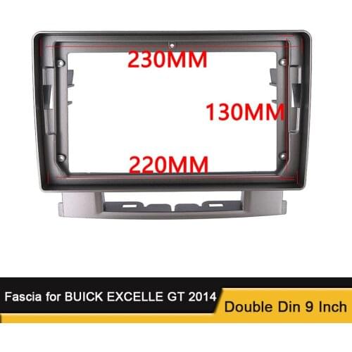 9 Inch Radio Fascias for BUICK EXCELLE GT 2014 Dash Refitting Installation Trim kit Frame Stereo DVD Player Stereo DVD Player