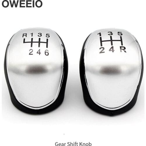 OWEEIO 5/6 Speed Gear Shift Knob Shifter Lever Stick For Ford Focus Mondeo Gear Lever Handball Shift Handball Threaded Gear Sh