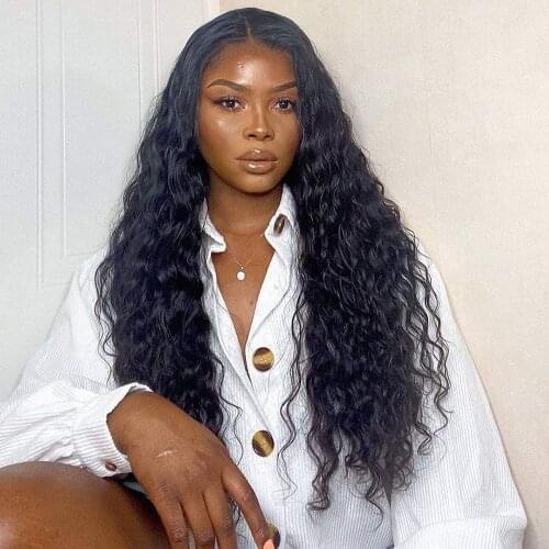 Synthetic Curly Hair for Black Women Lace Front Wigs with Baby Hair Free Part Heat Resistant Fiber Lace Wig