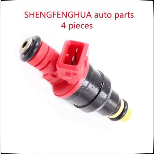 SHENGFENGHUA Fuel Injector 92TF-AA 4pcs 0280150931 for Ford Explorer Ranger For Mazda B4000 Navajo 4.0L