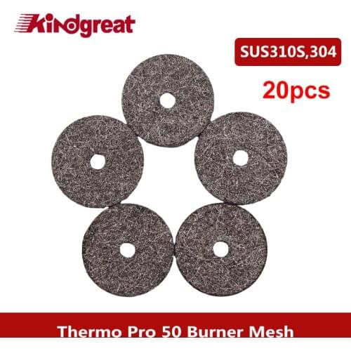 20pcs/lot Kindgreat Brand Sintered 310S Stainless steel Burner Mesh Burner Screen For Webasto thermo pro 50