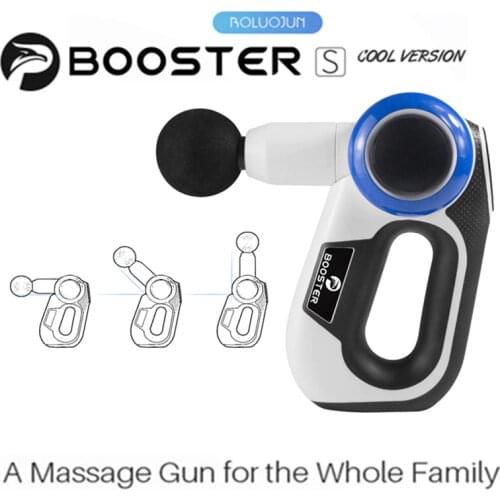 24V Percussion Therapy Booster Massage Gun Professional Body Massager Massageador