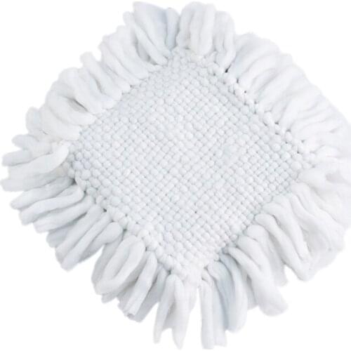 50x50cm Baby Photography Crochet Blanket Newborn Basket Filler Carpet Cushion