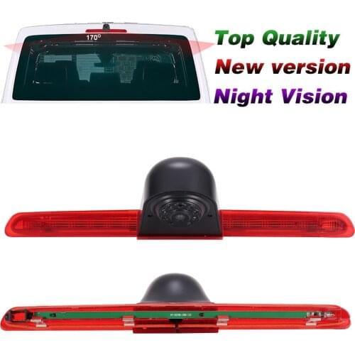 Car rear view back camera for VW T6 Caravelle Business mit heckklappe dritte 3 bremsleuchte night visi waterproof