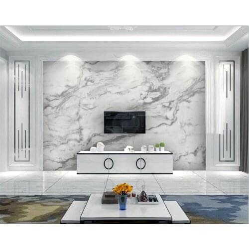 Beibehang Custom modern new Nordic abstract marble geometric TV background decoration painting papel de parede wallpaper